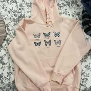 Baby pink hoodie